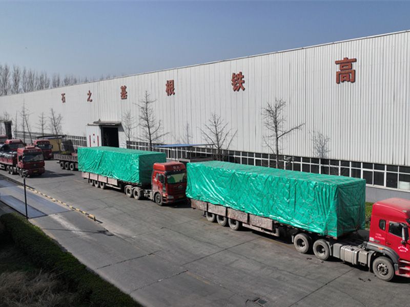 CRB550鋼筋準備發(fā)貨